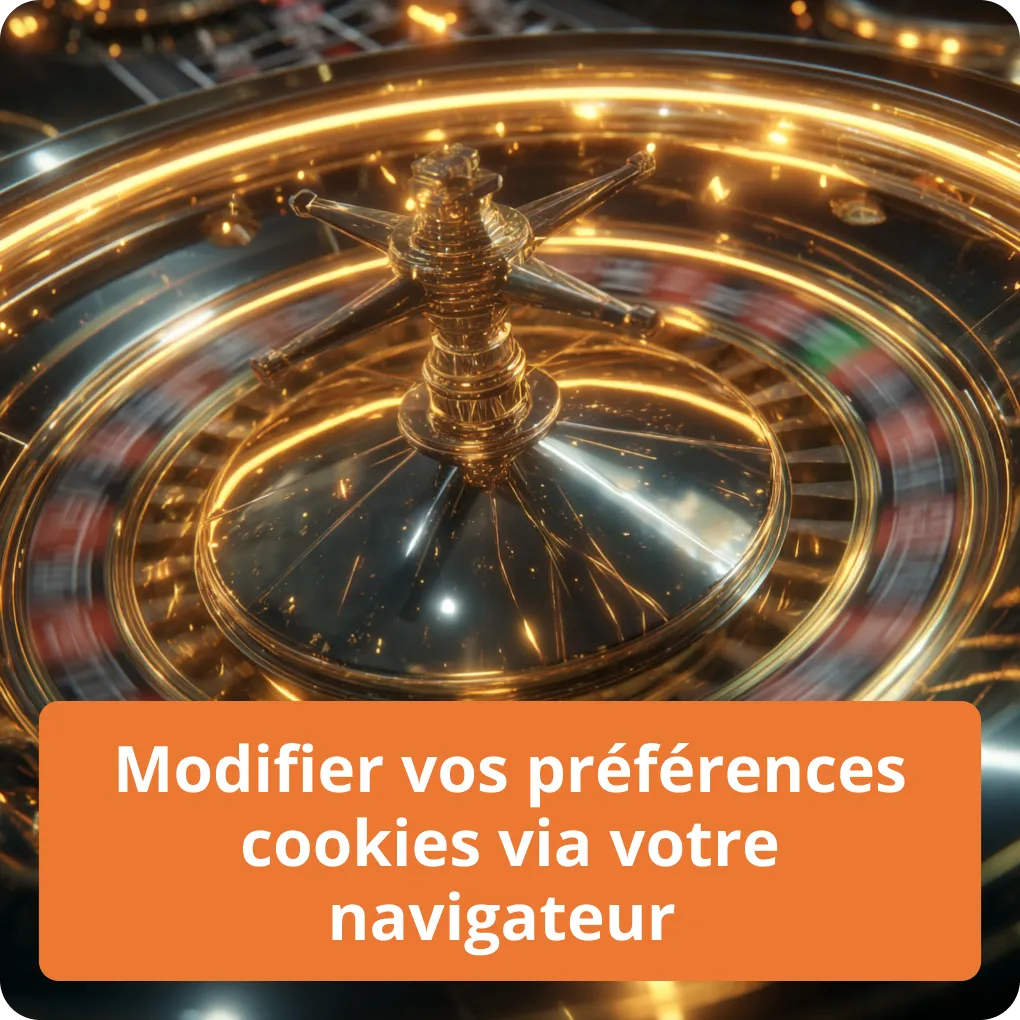 Modifier vos préférences cookies via votre navigateur